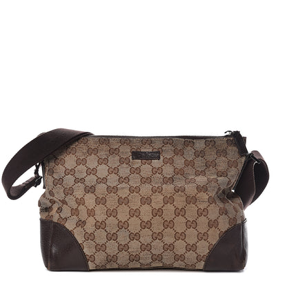 Gucci Monogram Joy Messenger Bag Dark Brown 1 of 16