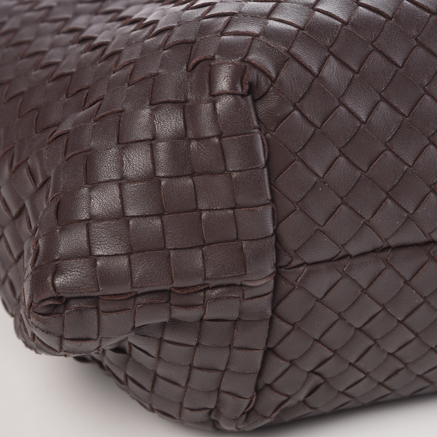 Bottega Veneta Nappa Intrecciato Large Capri Tote Ebano 10 of 11