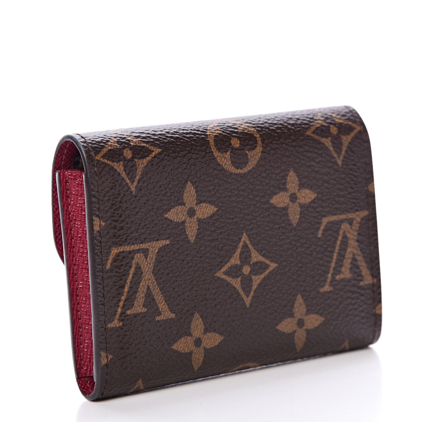Monogram Rosalie Coin Purse Fuchsia