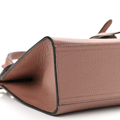 Gucci Calfskin Mini GG Marmont Top Handle Bag Rosy Phard 9 of 10