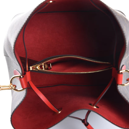 Louis Vuitton Monogram Neonoe MM Coquelicot 5 of 6