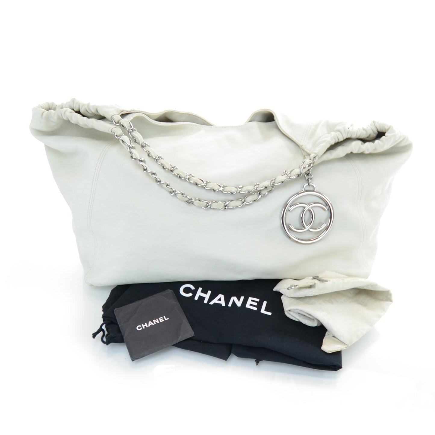 Caviar Coco Cabas White