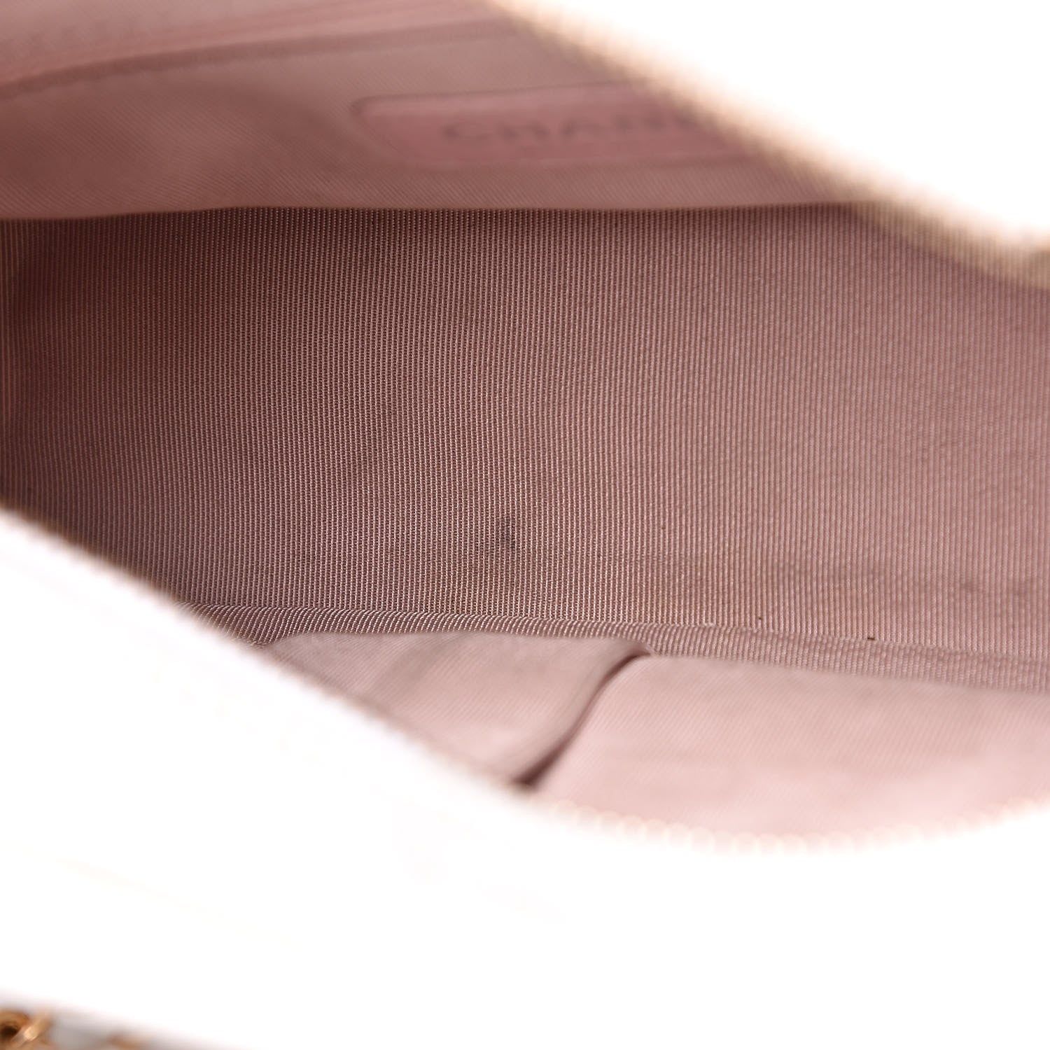 Chanel Patent Goatskin Quilted Small Gabrielle Hobo White 13 of 13