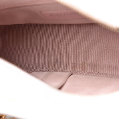 Chanel Patent Goatskin Quilted Small Gabrielle Hobo White 13 of 13