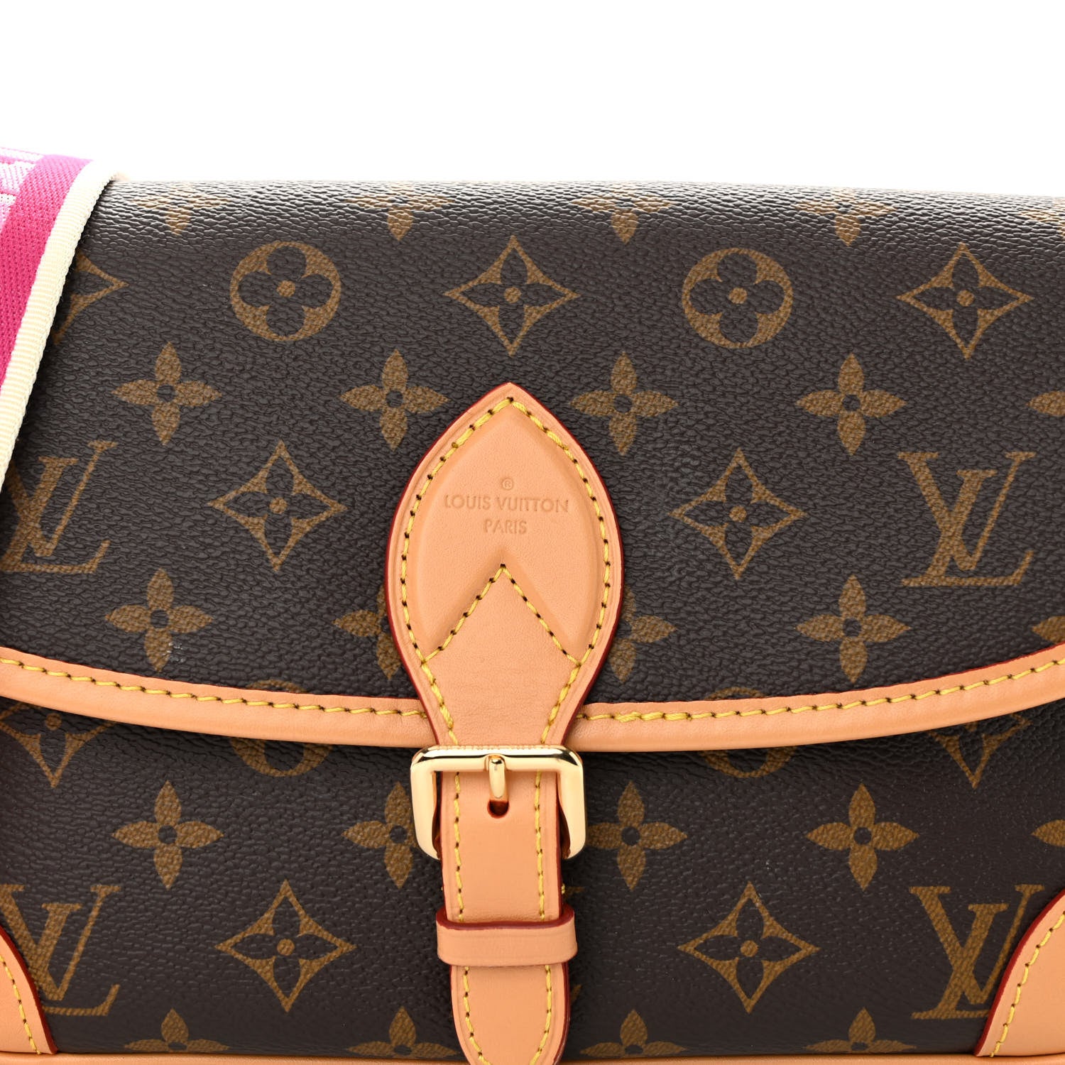 Louis Vuitton Monogram Diane Fuchsia 7 of 9
