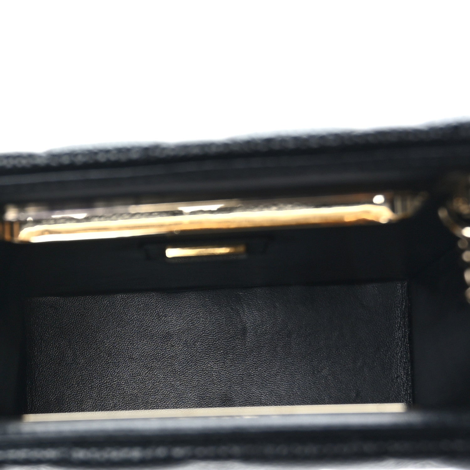 Chanel Caviar Quilted Evening Box Bag Black 5 of 8