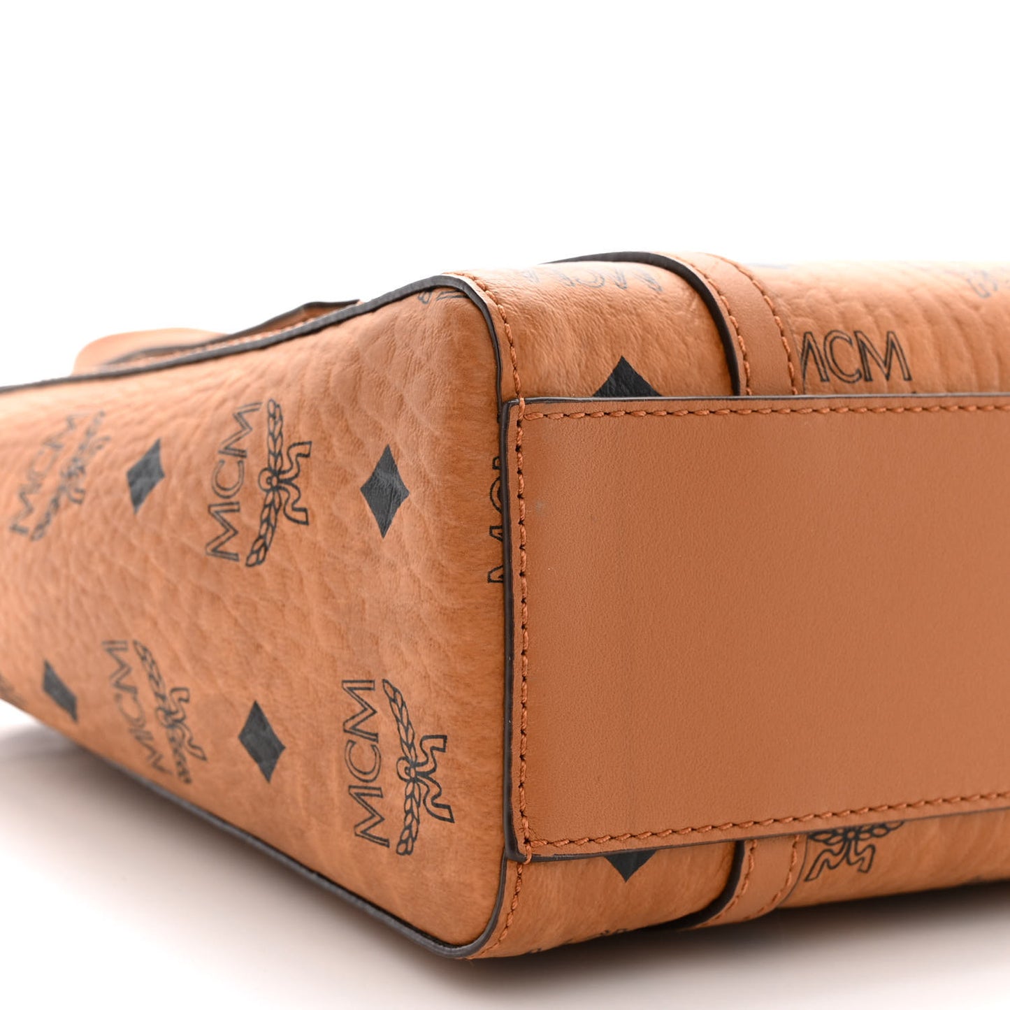 Visetos Mini Toni Shopper Tote Cognac