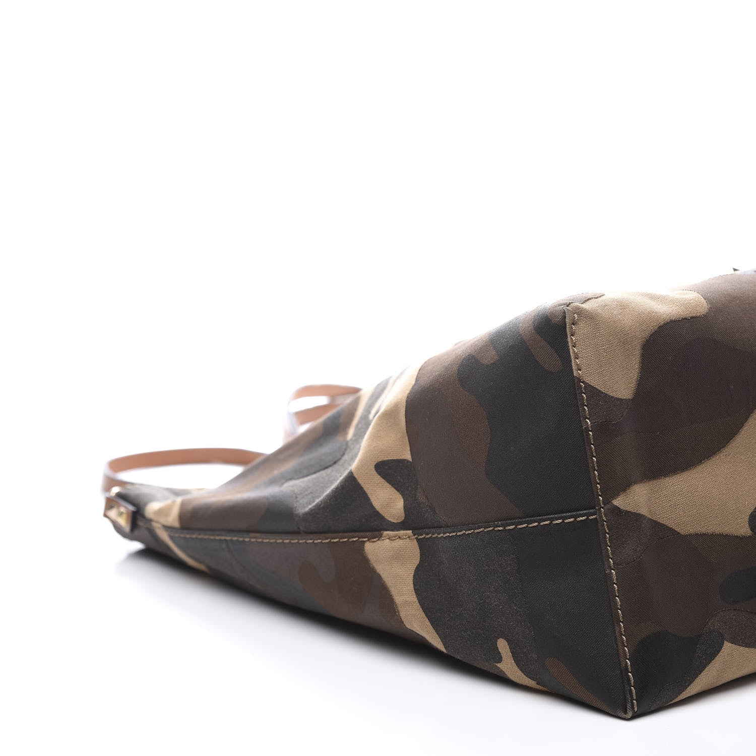 Valentino Garavani Canvas Camouflage Rockstud Reversible Tote 10 of 22