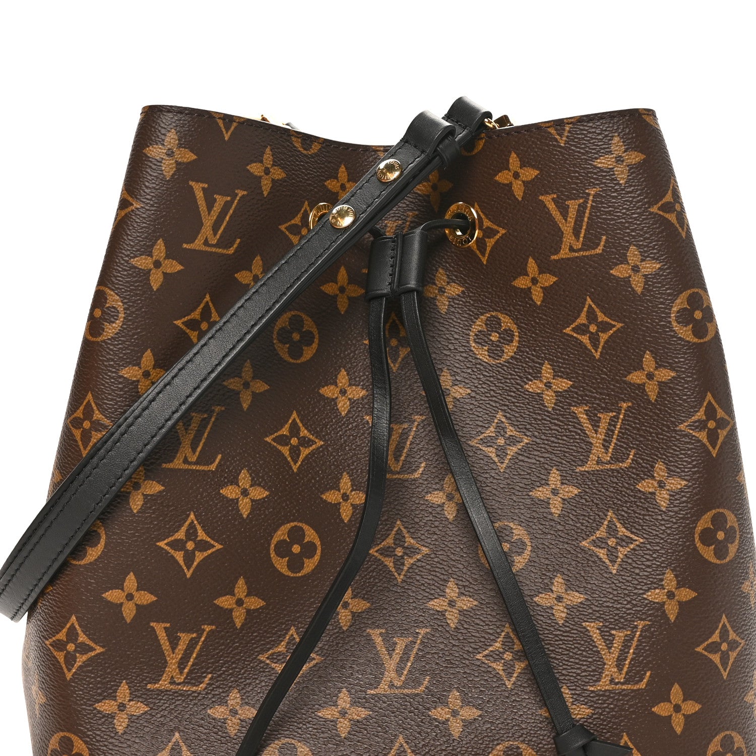 Louis Vuitton Monogram Neonoe MM Black 7 of 9