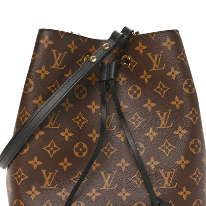 Louis Vuitton Monogram Neonoe MM Black 7 of 9