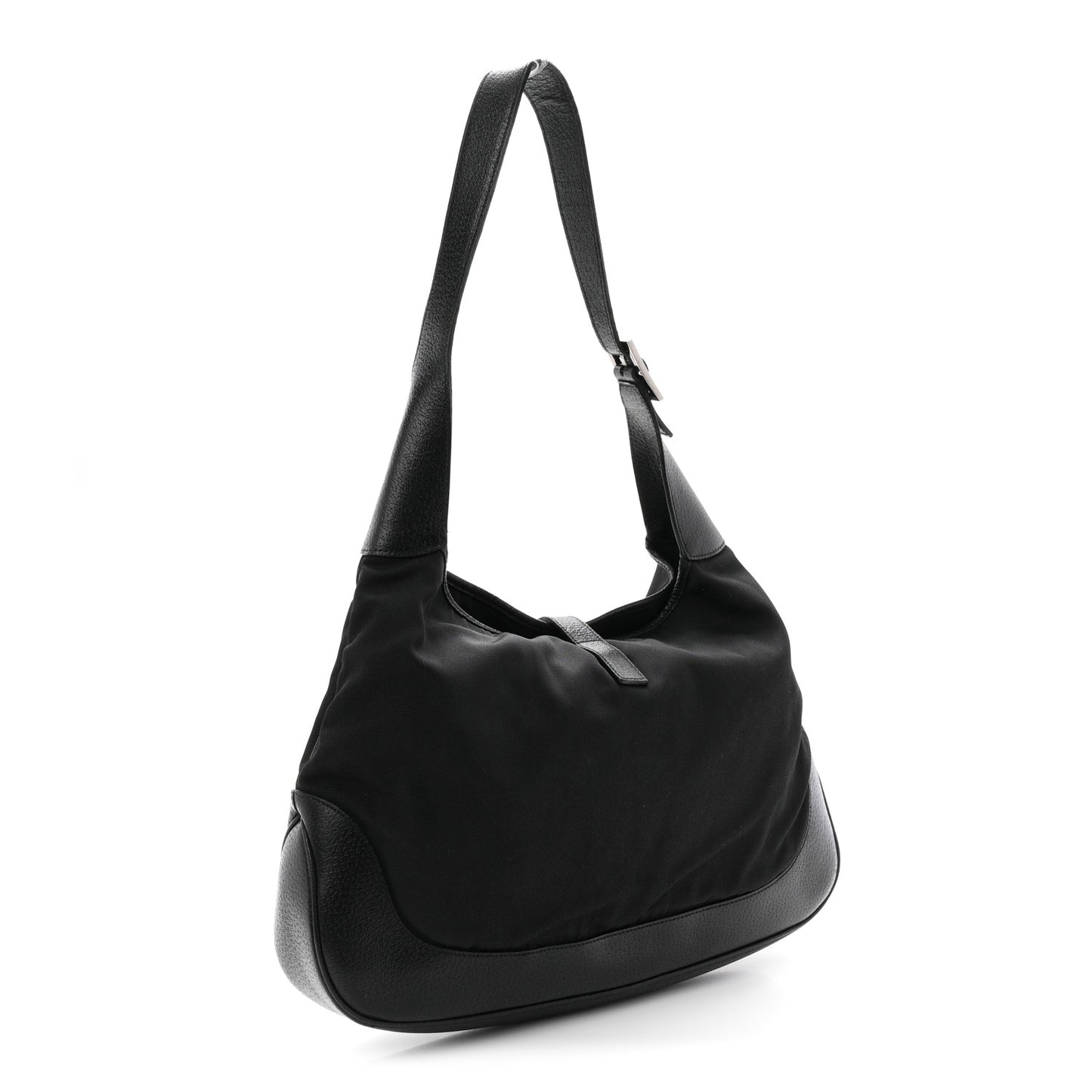 Canvas Jackie O Hobo Black