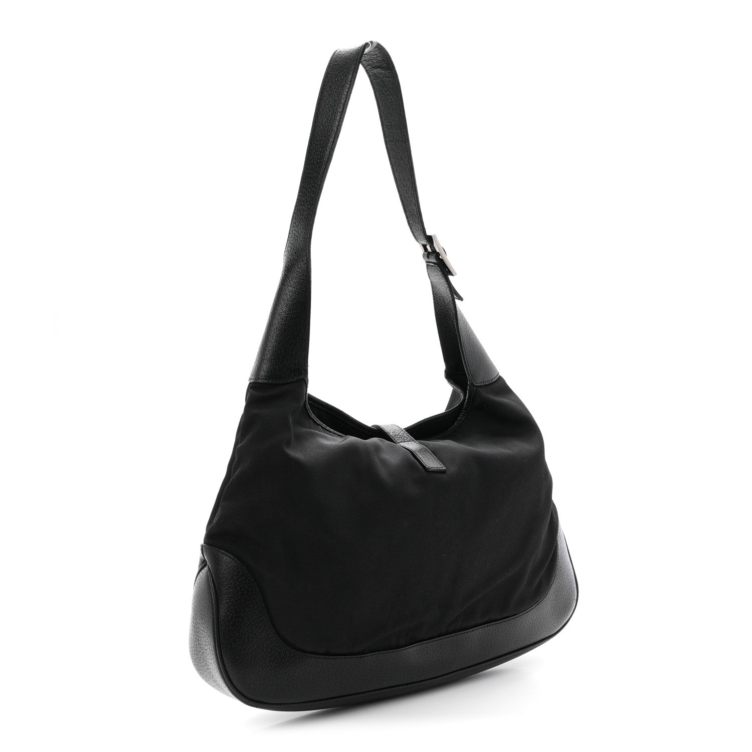 Gucci Canvas Jackie O Hobo Black 3 of 11