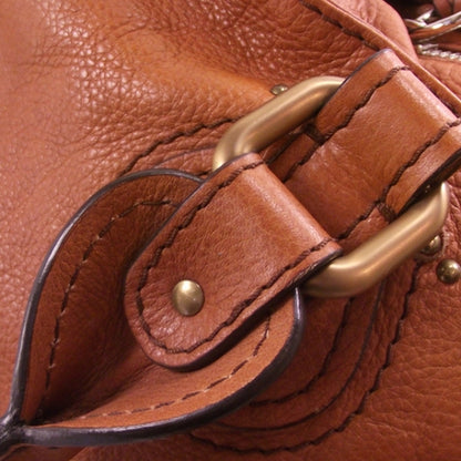 Chloe Leather Paddington Tote Brown 9 of 17