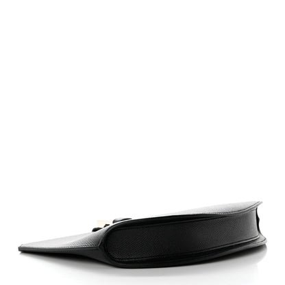 Hermes Epsom Baton de Craie Pochette Bleu Encre Black 4 of 11