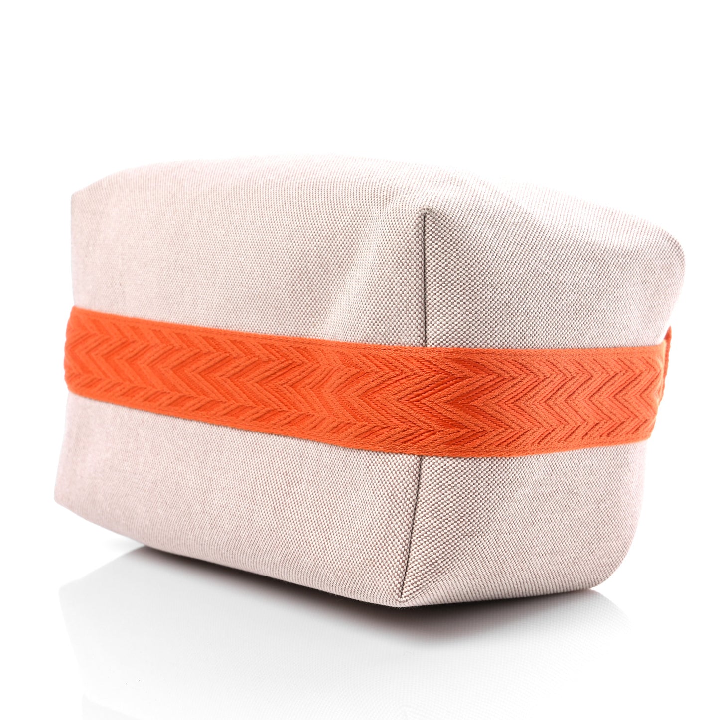 Canvas Small Bride-A-Brac Pouch Natural Orange