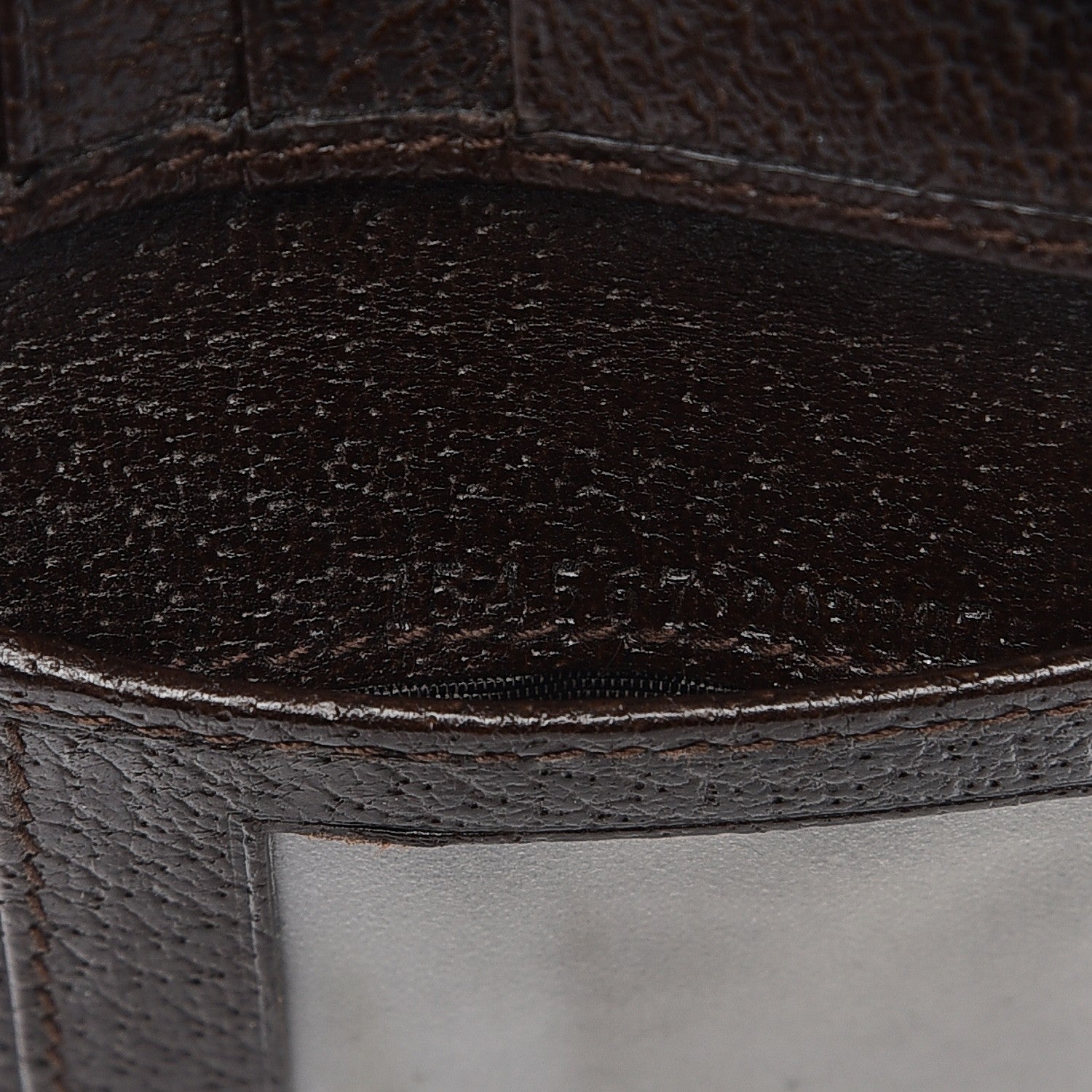 Gucci Mens Monogram Bi-Fold Wallet Dark Brown 10 of 10