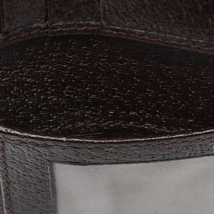 Gucci Mens Monogram Bi-Fold Wallet Dark Brown 10 of 10