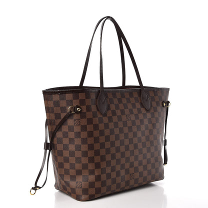 Louis Vuitton Damier Ebene Neverfull MM 3 of 8
