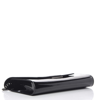 Christian Louboutin Patent Vero Dodat Clutch Black 4 of 10