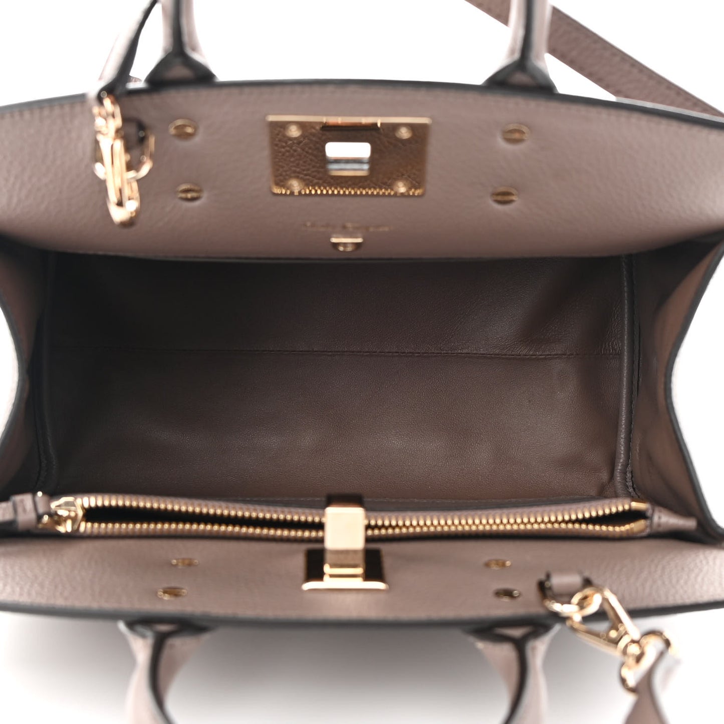 Calfskin Studio Bag Caraway Seed
