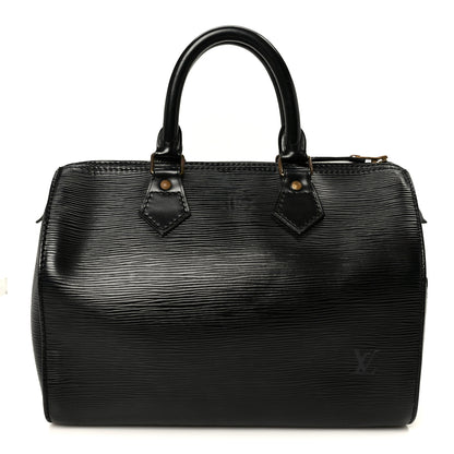Louis Vuitton Epi Speedy 25 Black 1 of 11