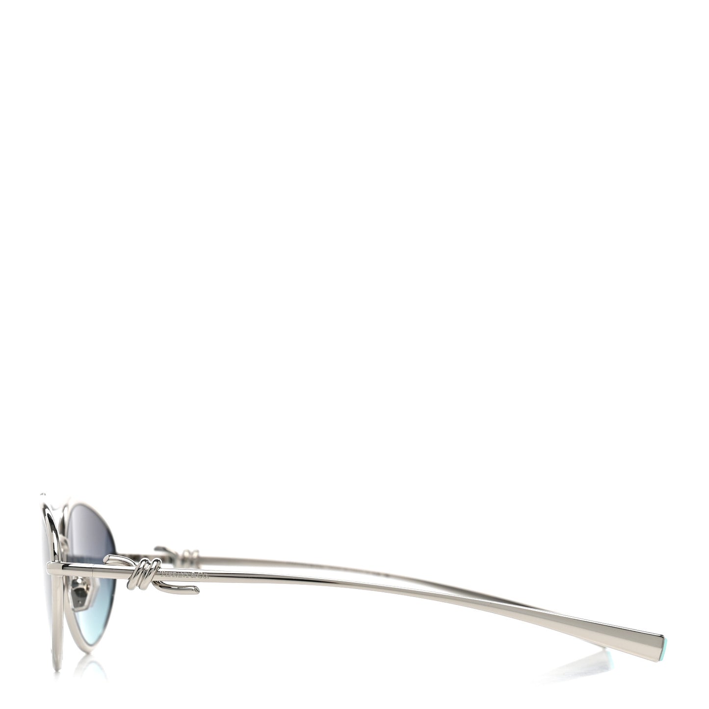 Metal Knot Sunglasses TF3117 Silver