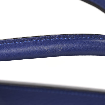 Celine Crisped Calfskin Mini Tie Knot Tote Indigo 13 of 16