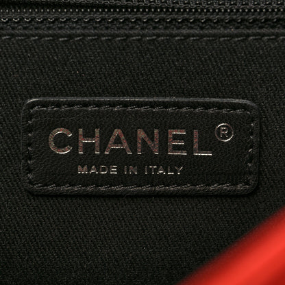 Chanel Washed Lambskin Jumbo Take Away Flap Red 6 of 13