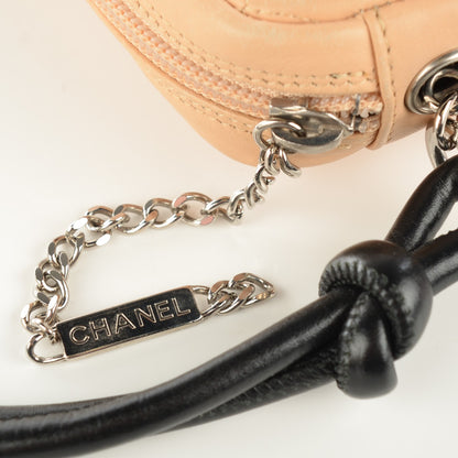 Chanel Calfskin Quilted Cambon Pochette Beige 2 of 10