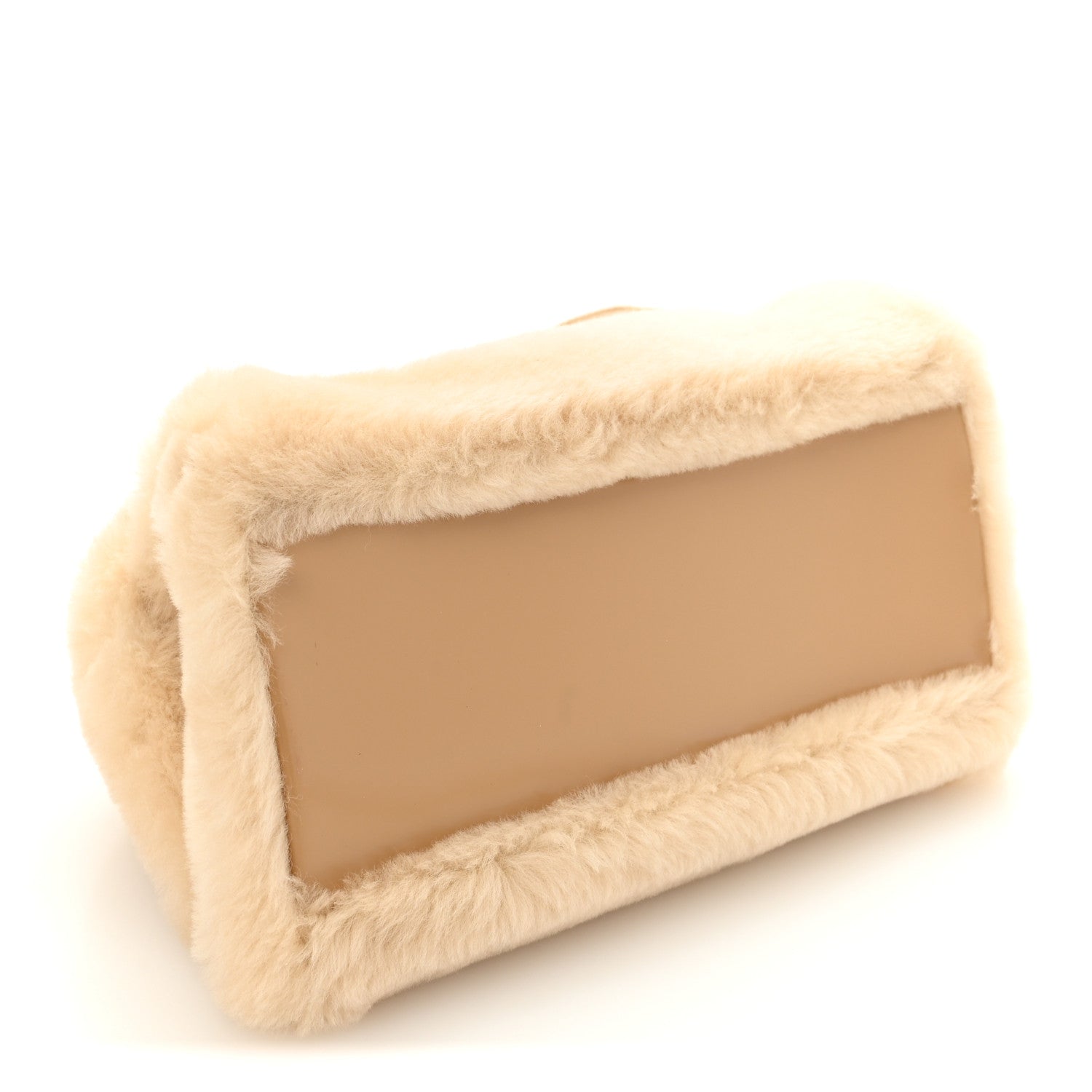 Salvatore Ferragamo Merino Smooth Calfskin Mini Hug Bag Natural Nude 4 of 10