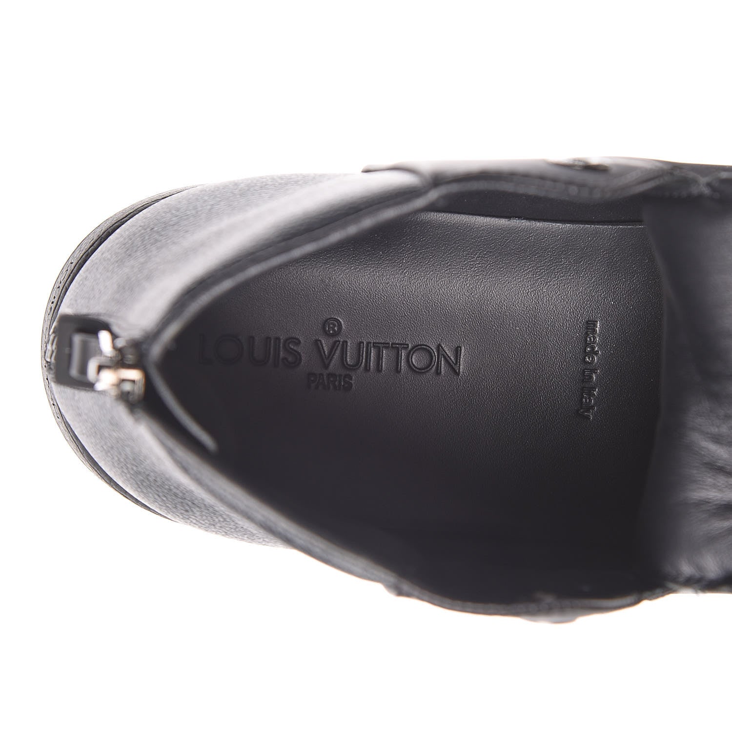 Louis Vuitton Calfskin Damier Graphite High Top Sneakers 9.5 9 of 10