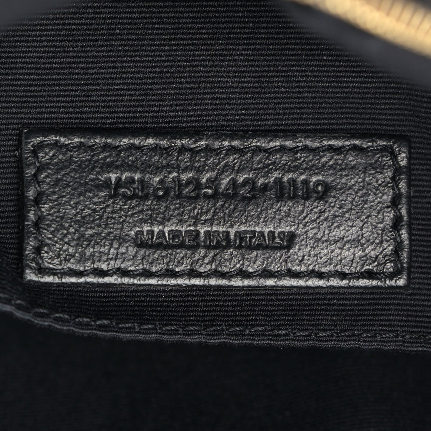 Lambskin Monogram Small Lou Camera Bag Black