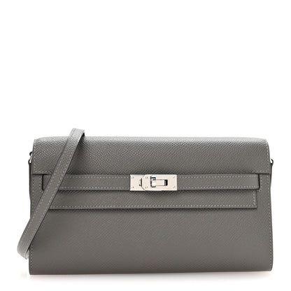 Hermes Epsom Kelly To Go Wallet Gris Meyer 1 of 11