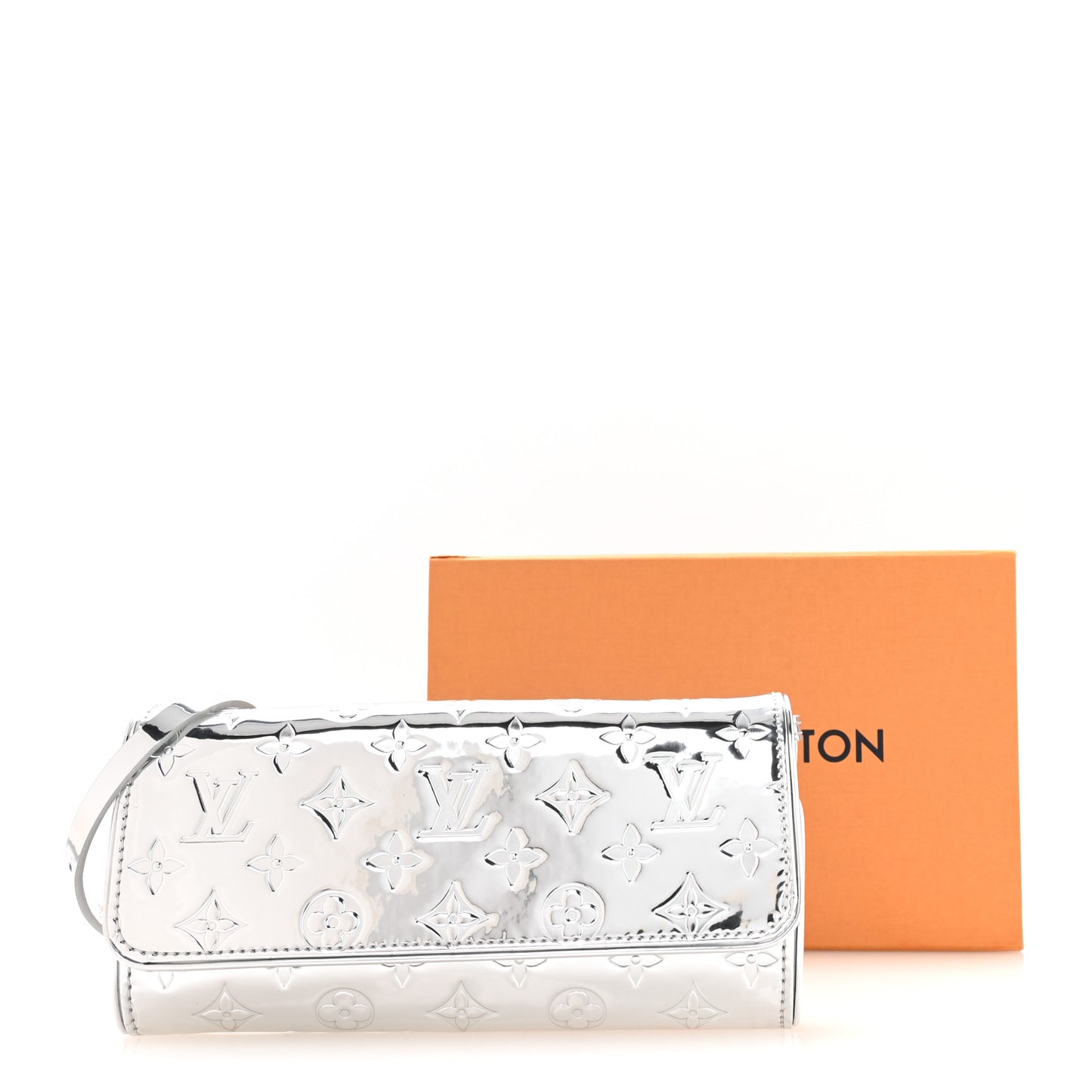 Monogram Miroir Pochette Twin Silver