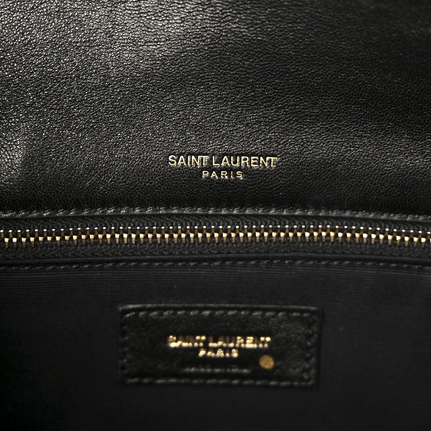 Saint Laurent Lambskin Matelasse Monogram Medium Niki Chain Satchel Black 6 of 11