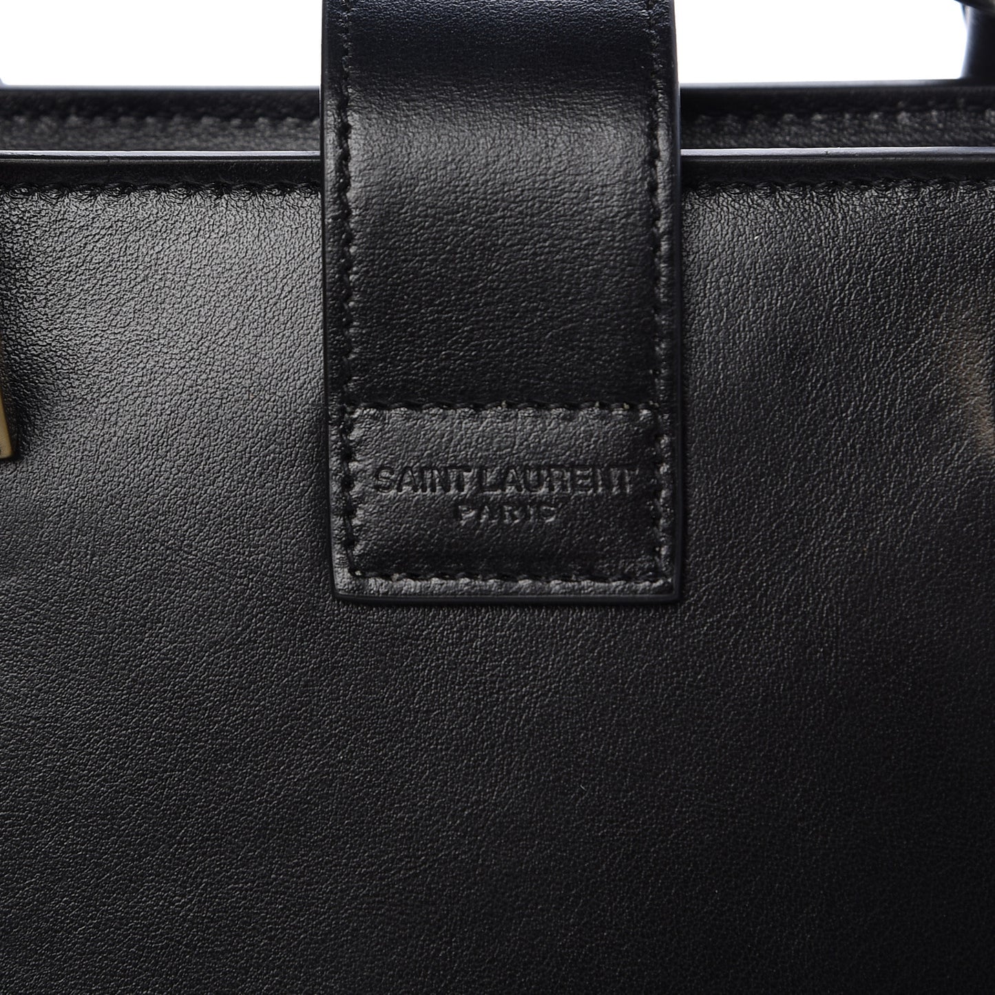 Calfskin Small Monogram Cabas Black