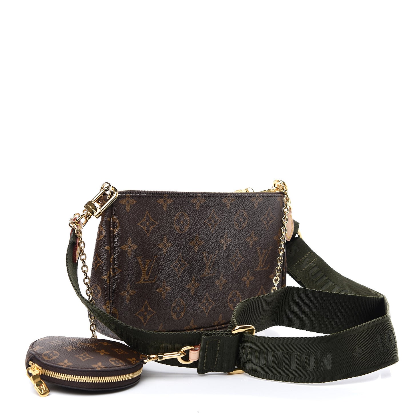 Monogram Multi Pochette Accessories Kaki