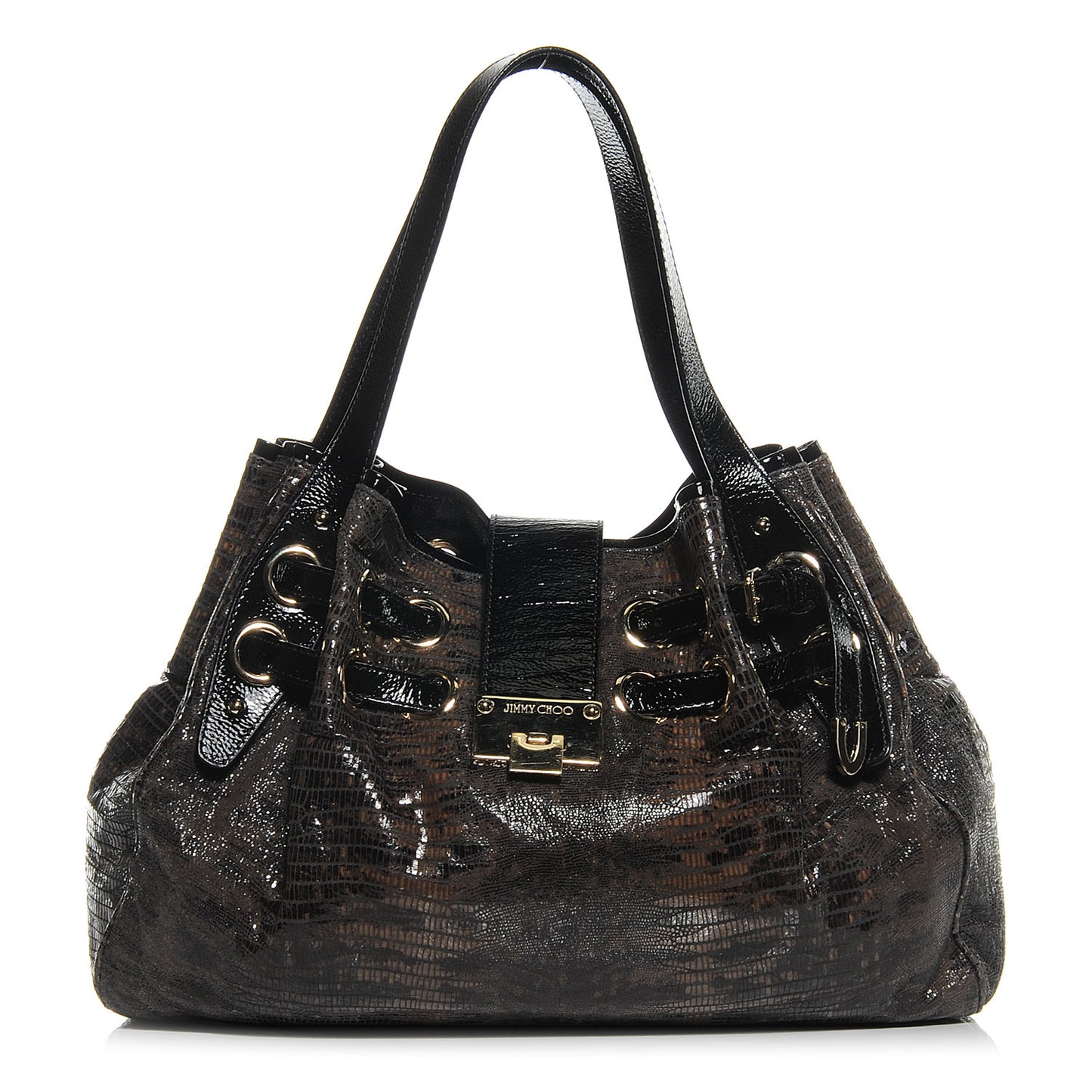 Patent Lizard Embossed Ramona