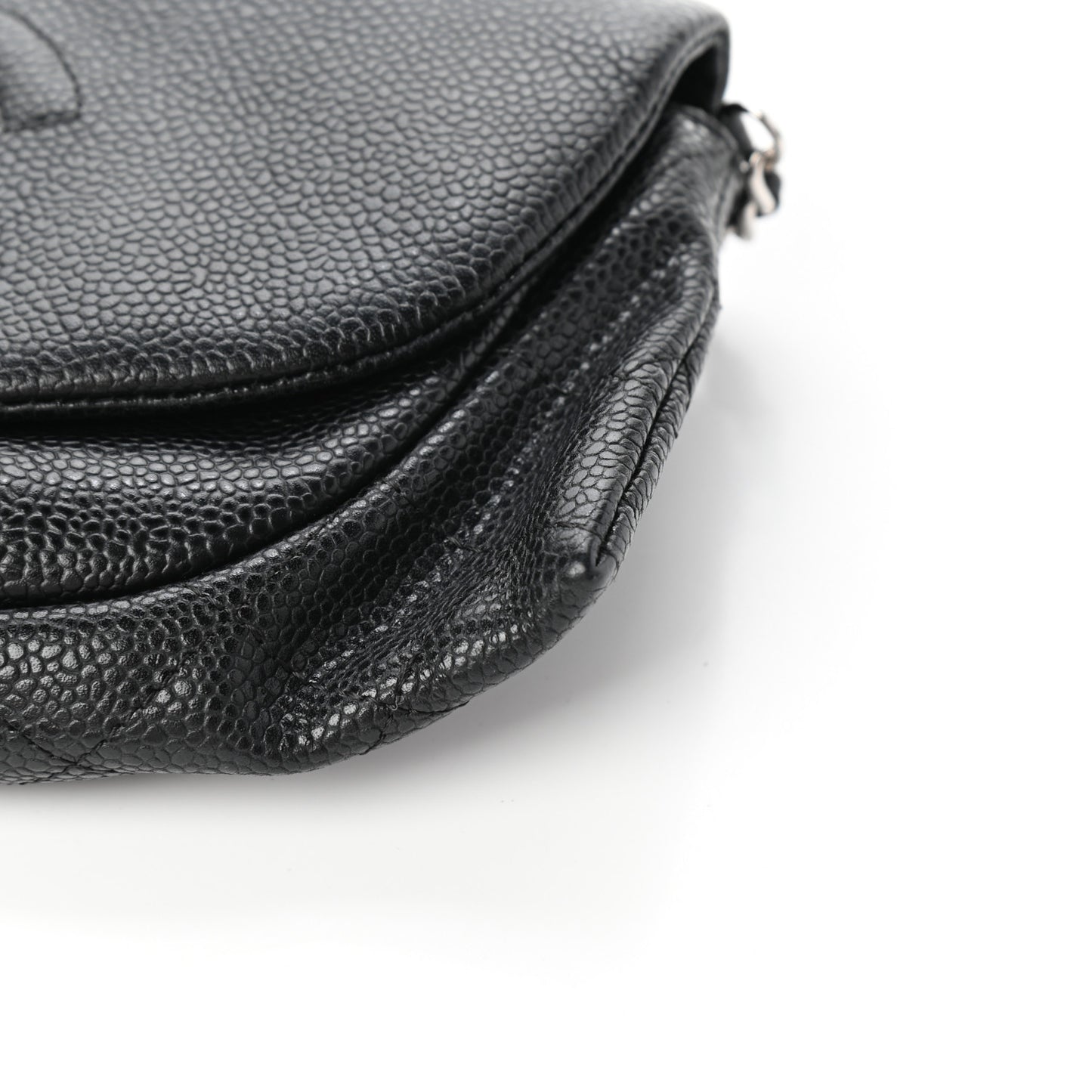 Caviar Half Moon Wallet On Chain WOC Black