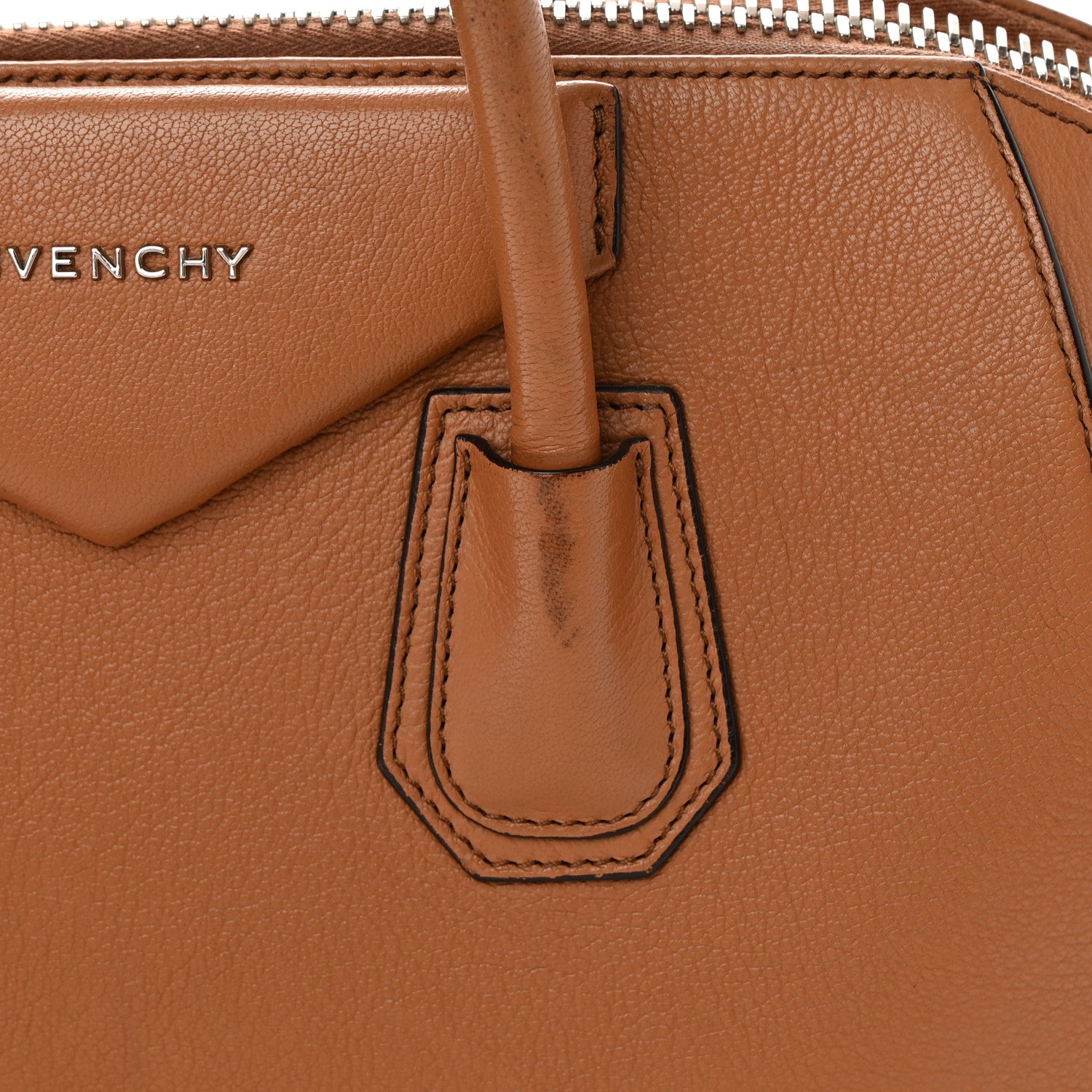 Givenchy Sugar Goatskin Medium Antigona Cognac 21 of 22