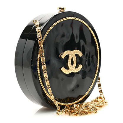 Chanel Resin Crystal CC Owl Black 2 of 11