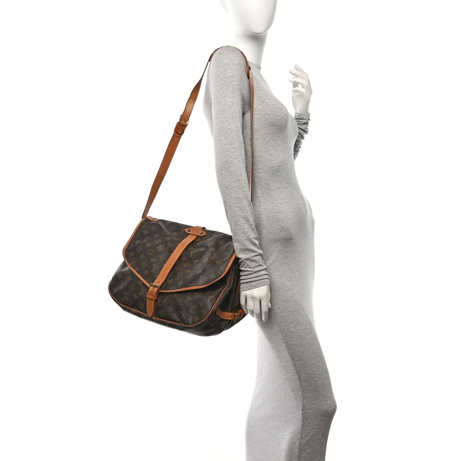 Louis Vuitton Monogram Saumur 35 2 of 16