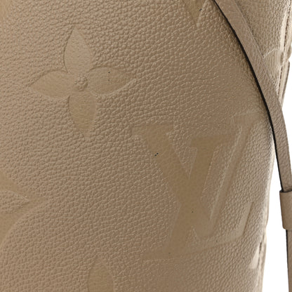 Louis Vuitton Empreinte Monogram Giant Neverfull MM Tourterelle 15 of 16