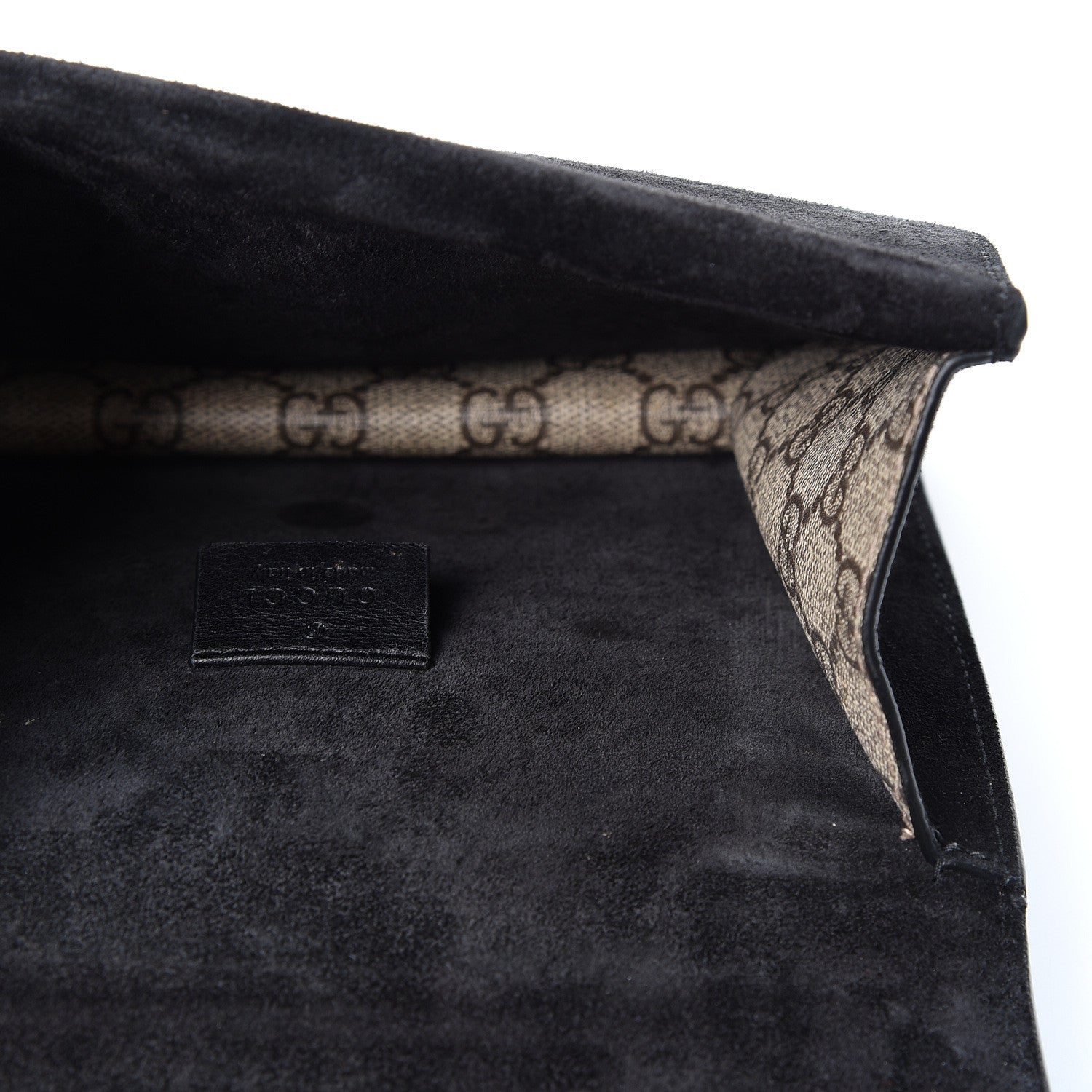 Gucci GG Supreme Monogram Mini Dionysus Shoulder Bag Black 4 of 9
