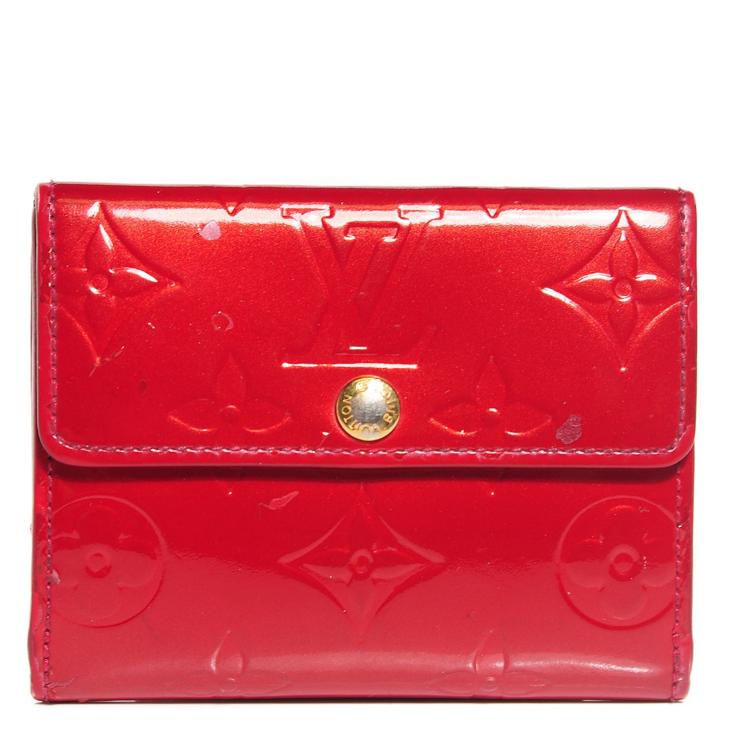 Louis Vuitton Vernis Ludlow Wallet Pomme D'Amour 1 of 10