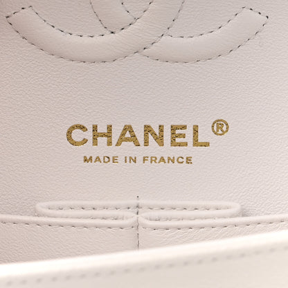 Chanel Caviar Quilted Small Double Flap White 6 of 11
