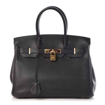 Hermes Togo Birkin 30 Black 1 of 39
