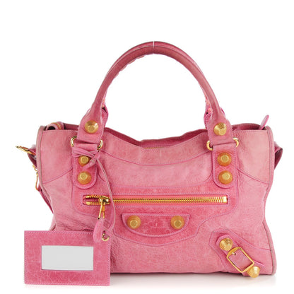 Balenciaga Agneau Giant 21 Gold Hardware City bubblegum 1 of 15