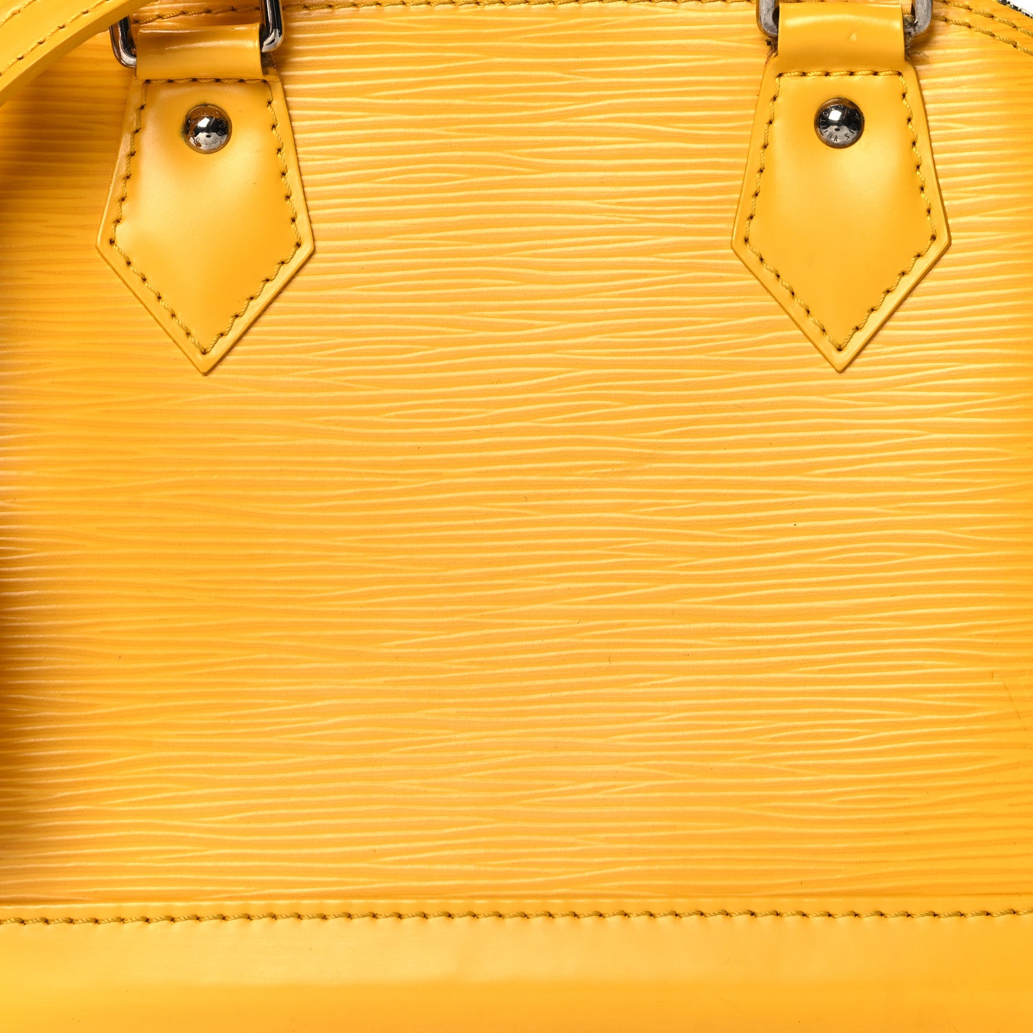 Louis Vuitton Epi Alma BB Citron 7 of 11