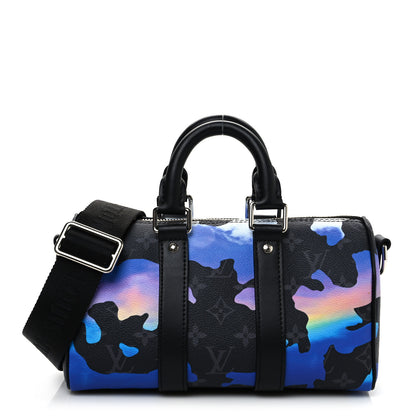 Louis Vuitton Sunset Monogram Eclipse Keepall Bandouliere 25 1 of 9